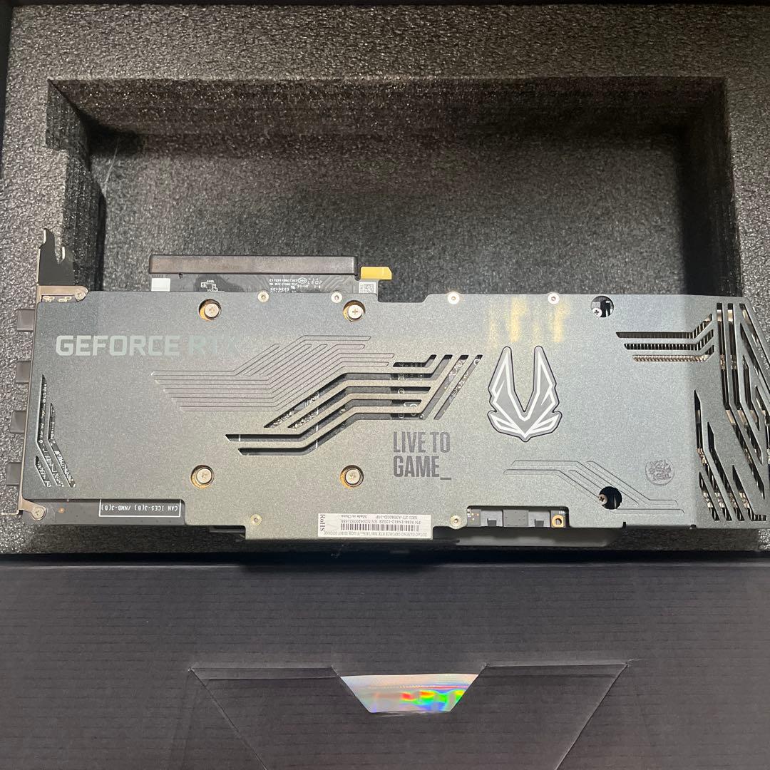 ZOTAC RTX3080 Trinity 動作品