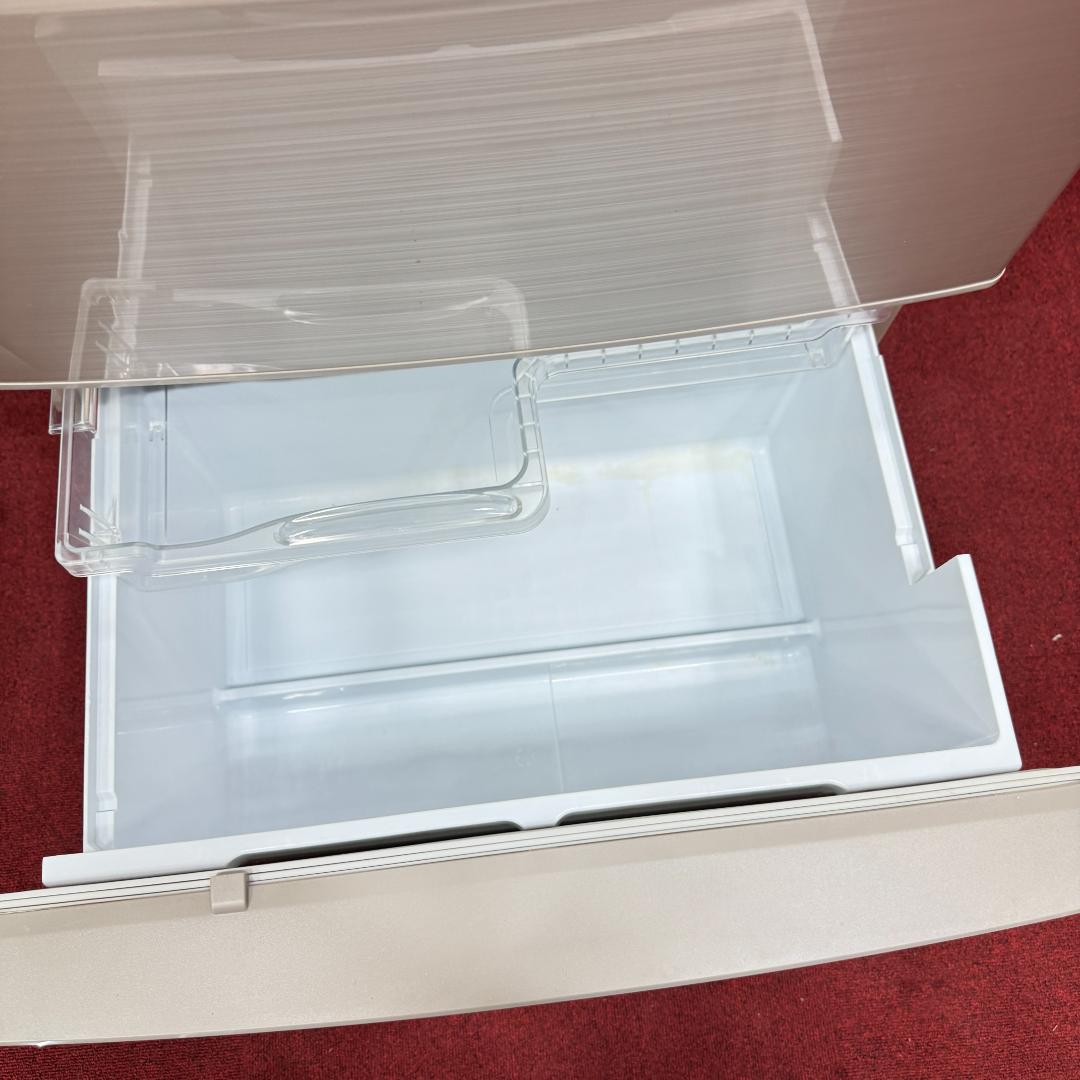 東京23区送料無料　美品三菱６ドア冷蔵庫435L　製氷機有2016年製　洗浄済み