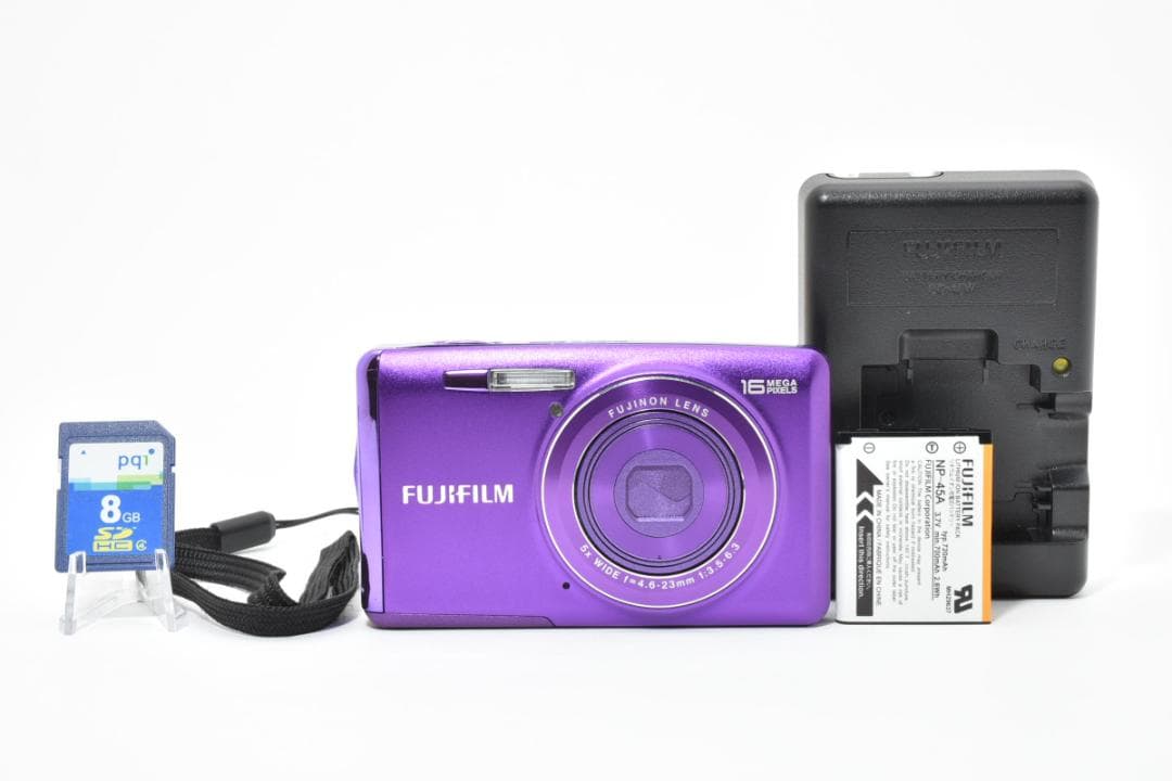【極美品】FUJIFILM FINEPIX JX700 パープル　動作確認済