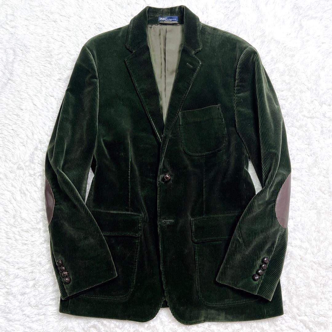 ポロ バイ ラルフローレン 太畝コーデュロイテーラードジャケット エルボーパッチ