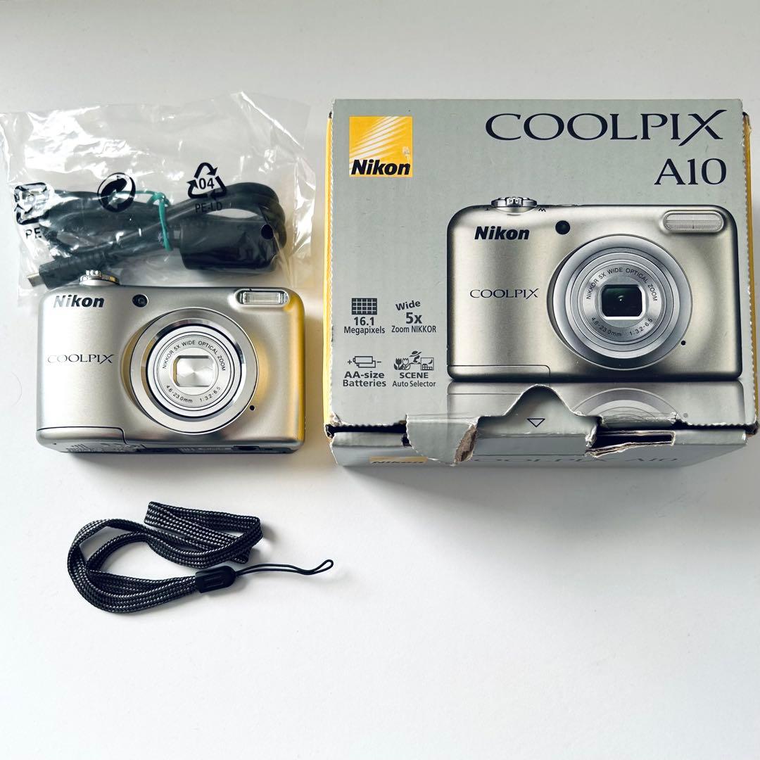 Nikon COOLPIX A10 単三電池使用可能 動作確認済