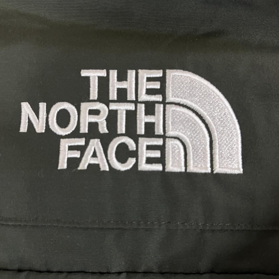 《美品》ザノースフェイス ダウンジャケット カーキ メンズ 95 (M)