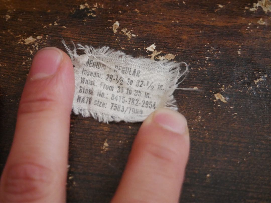 美品 US ARMY M65 field pants 70s カーゴパンツ 実物