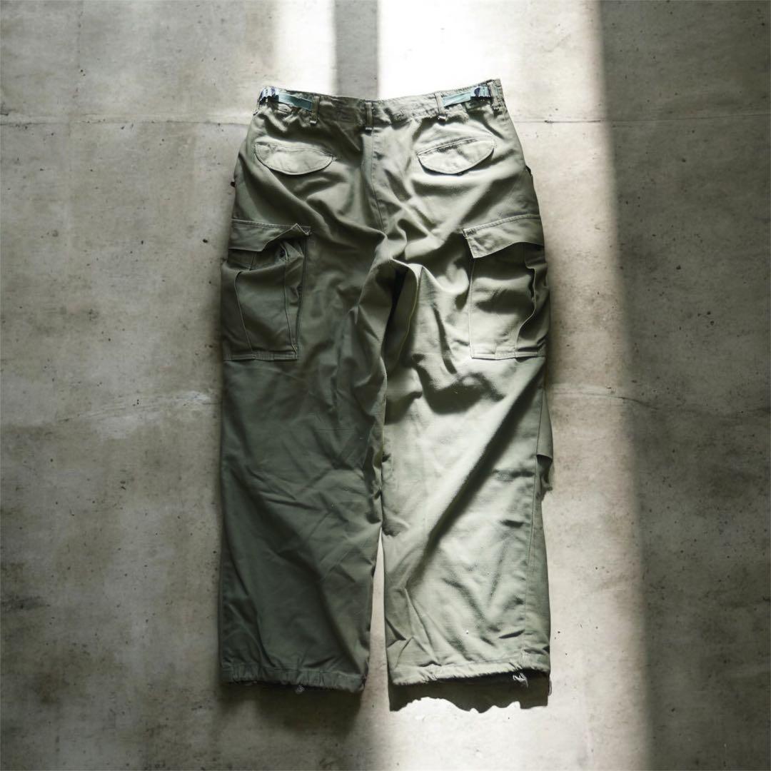 美品 US ARMY M65 field pants 70s カーゴパンツ 実物