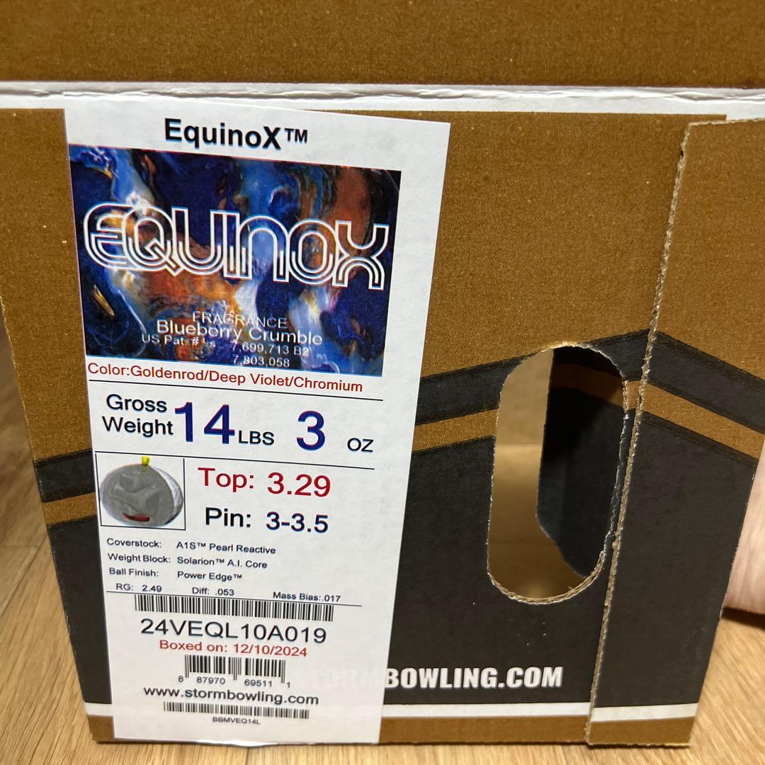 ストームEQUINOX 14ポンド