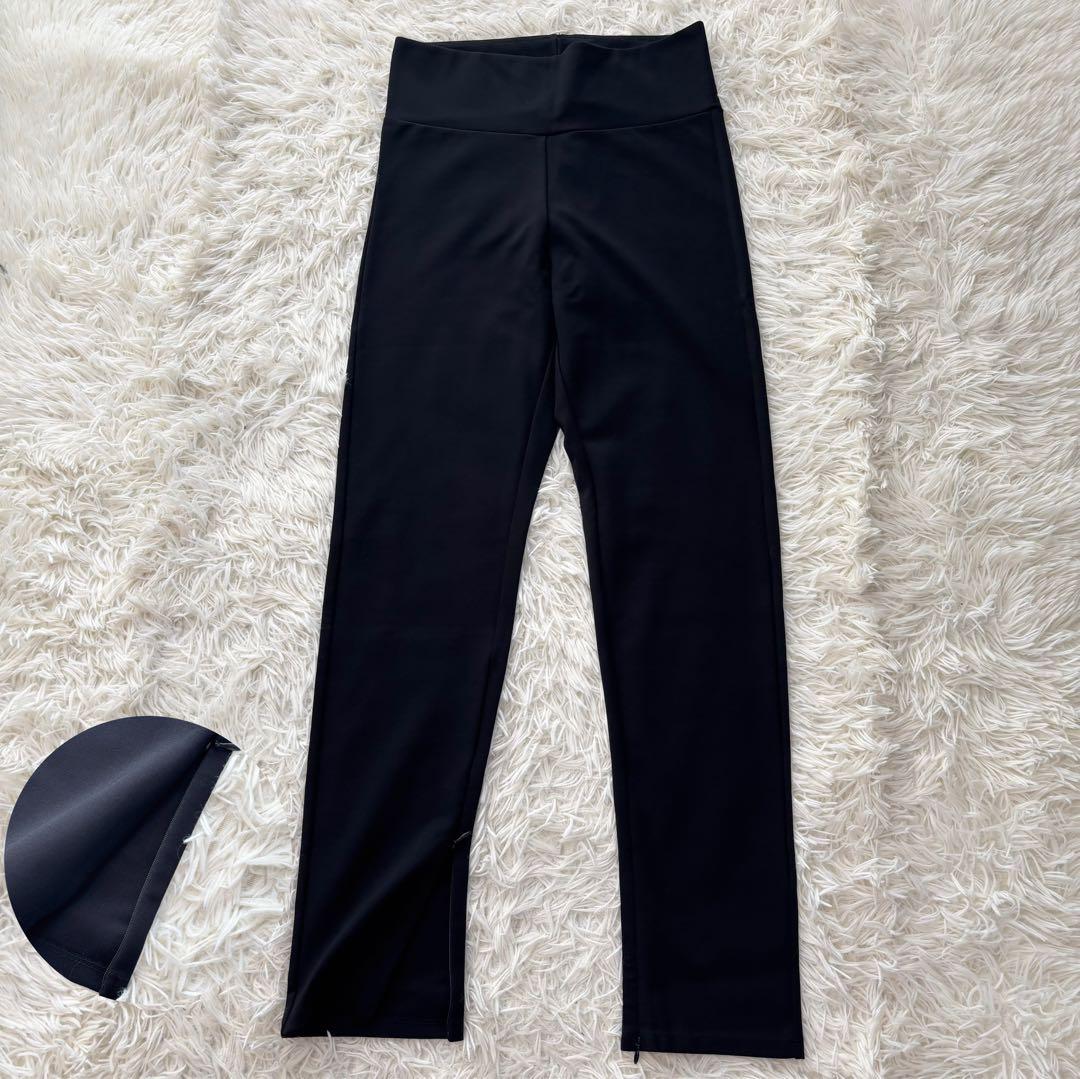 ✨未使用級✨ ドゥーズィエムクラス 2023年 ジップ レギンスパンツ 洗える