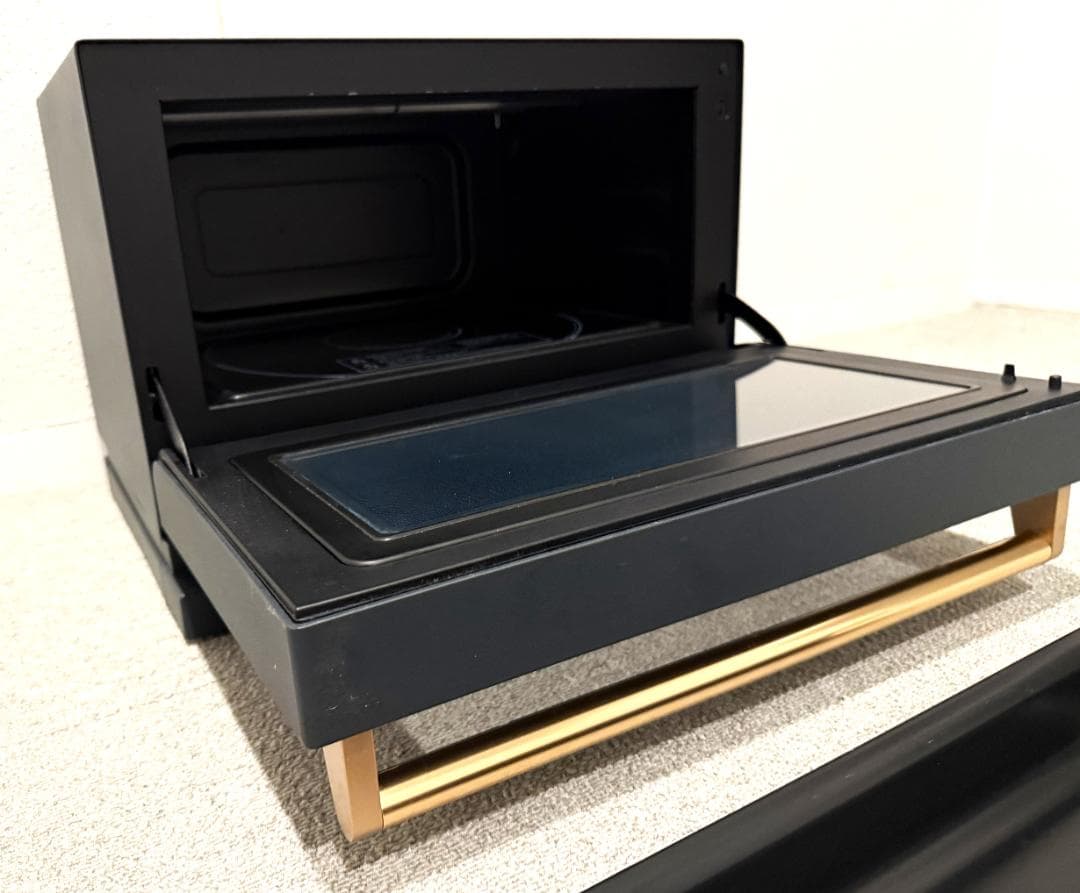 【限定】　BALMUDA オーブンレンジ ダークグレー 型番 : K04A-DG