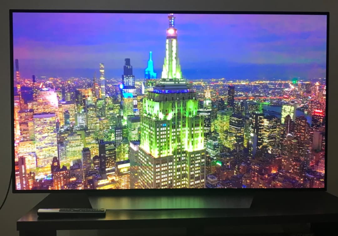 テレビ LG OLED 55v C7with Burn in pickup only