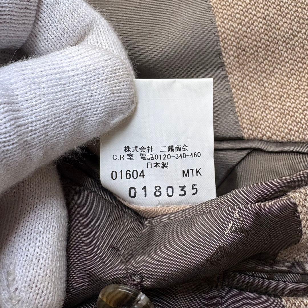 BURBERRY LONDON バーバリー カシミヤ100 テーラードジャケット