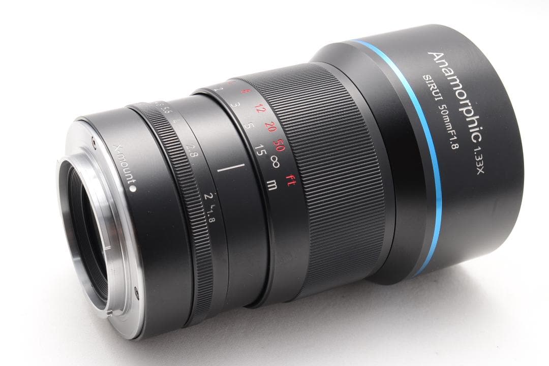 新品級　シルイ　SIRUI 50mm f1.8 1.33X Xマウント