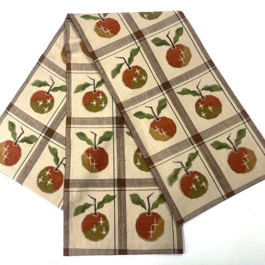 専用帯5923 ●高級 正絹 紬 全通 袋帯 成り物