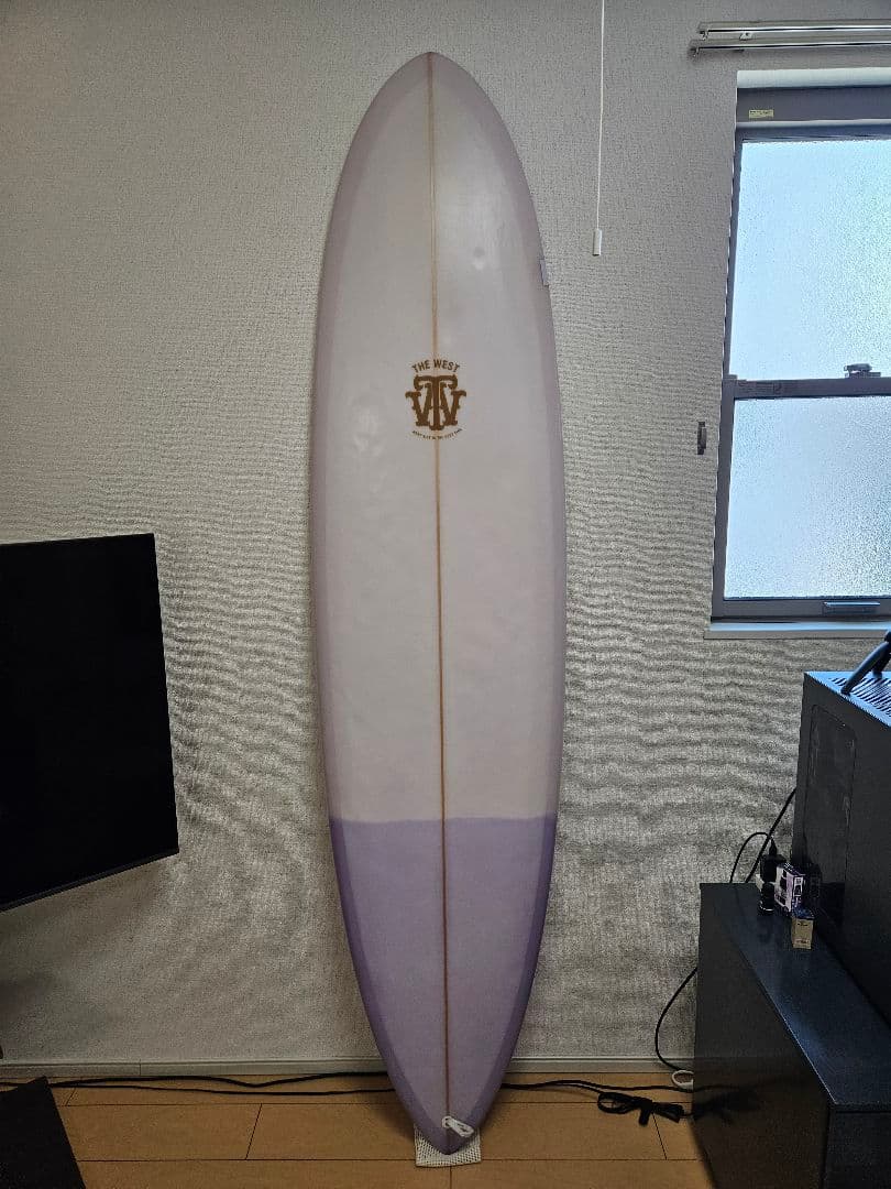 タカヒロ　7'6　ミッドレングスサーフボード