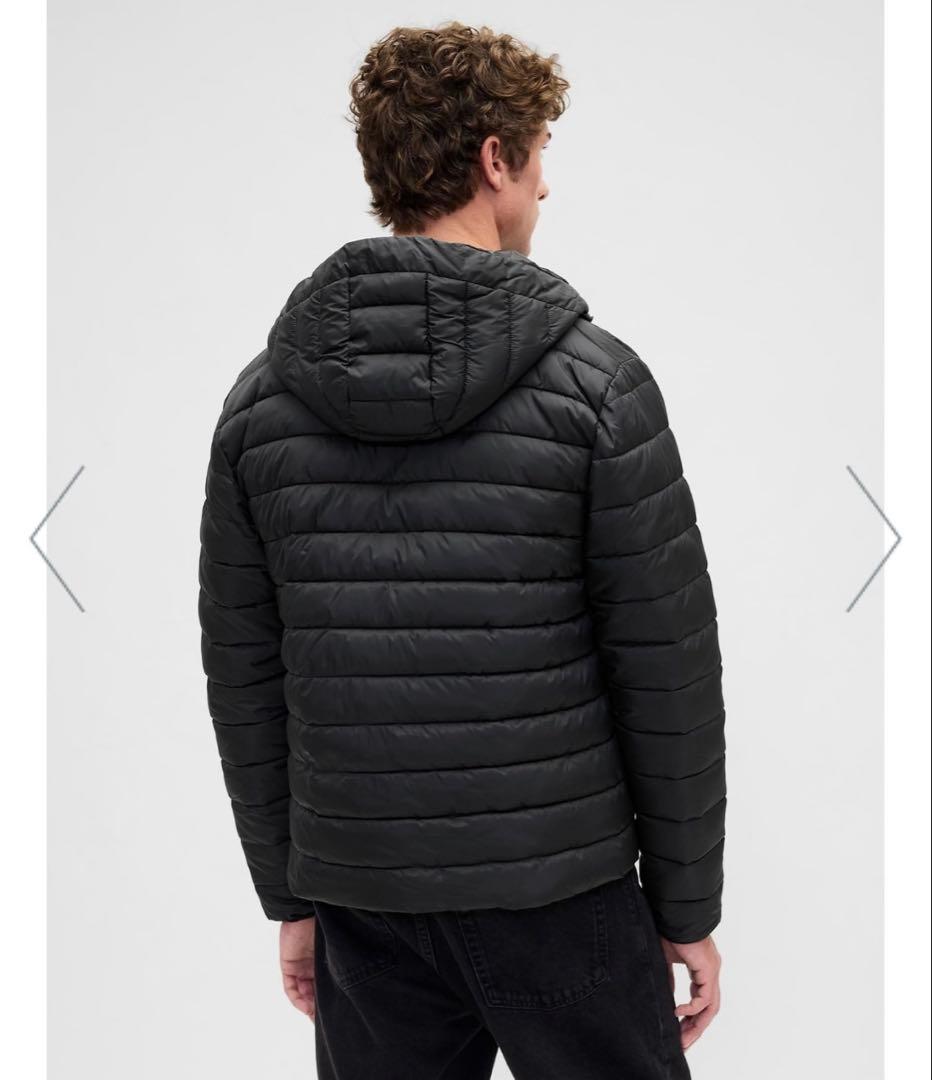 【希少レア】ꕥ新品未ꕥリサイクル フード付き パファージャケット黒