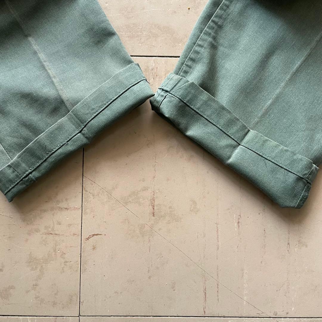 80s ベイカーパンツ 綿ポリ L 36×33