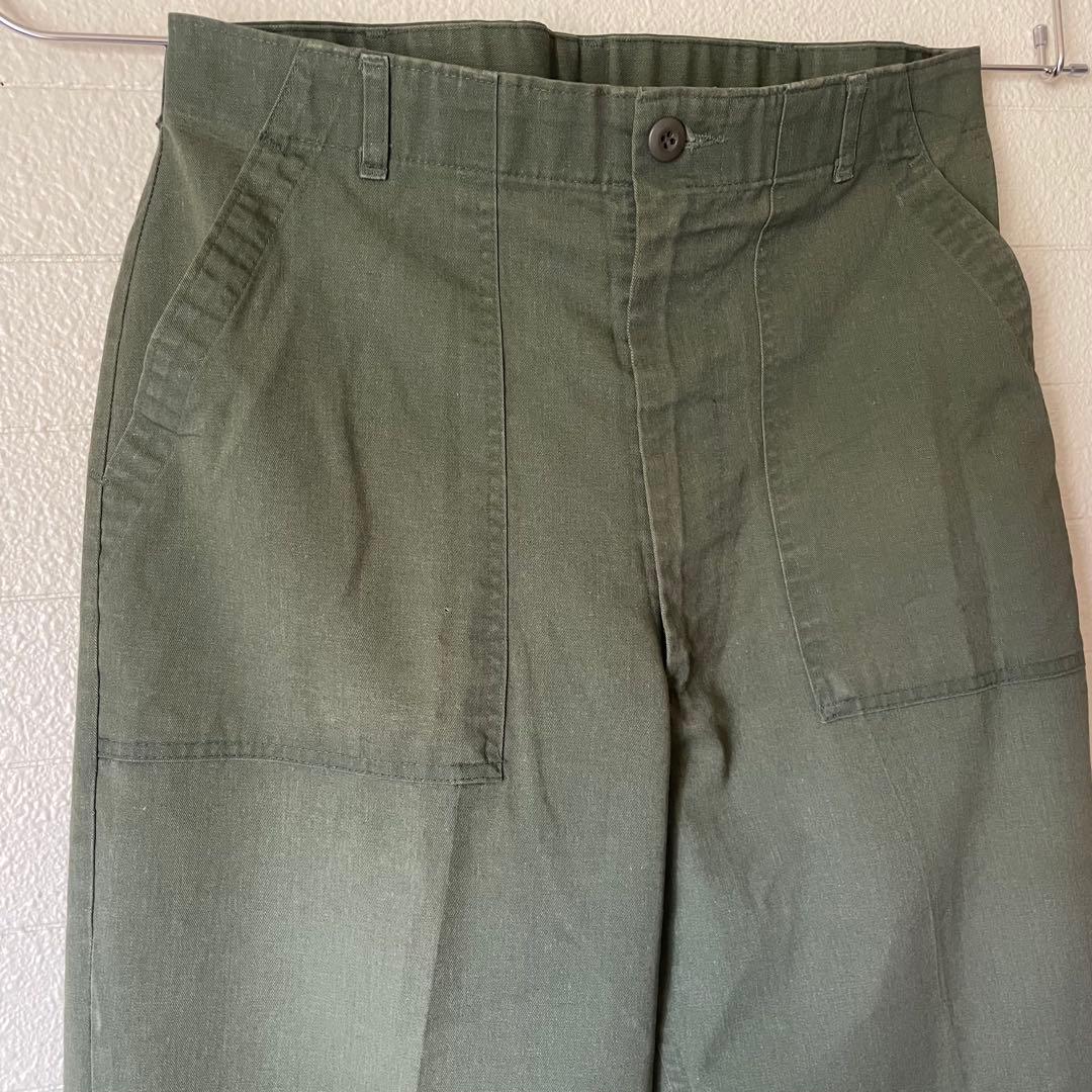 80s ベイカーパンツ 綿ポリ L 36×33