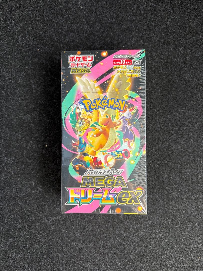 ポケカ【訳あり】メガドリームex 1BOX シュリンク付き