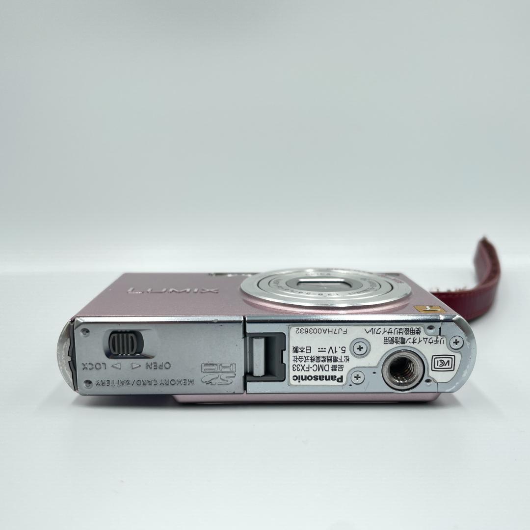 【動作品・転送特典無料あり】Panasonic Lumix DMC-FX33