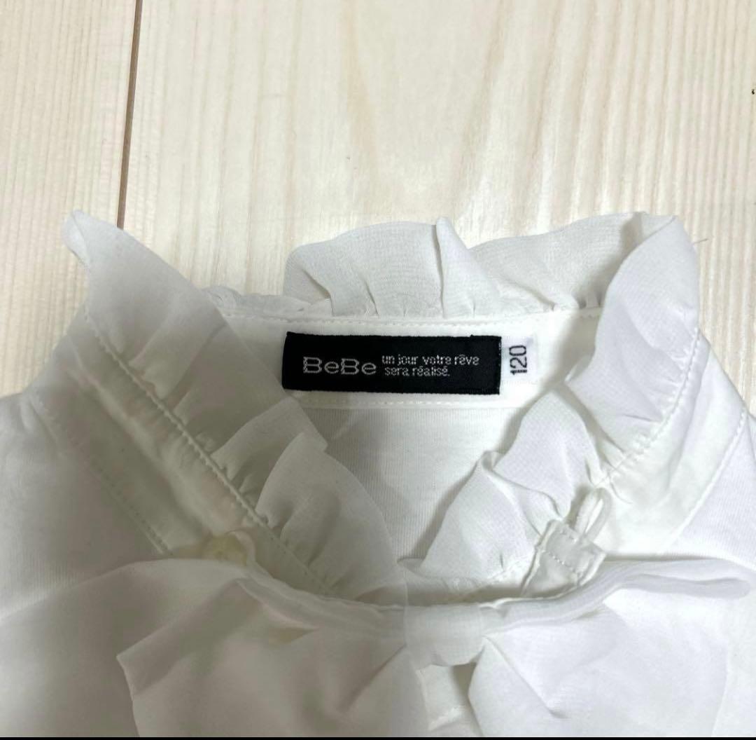 【美品】【120】BEBE セレモニードレス ワンピース卒園式 入学式