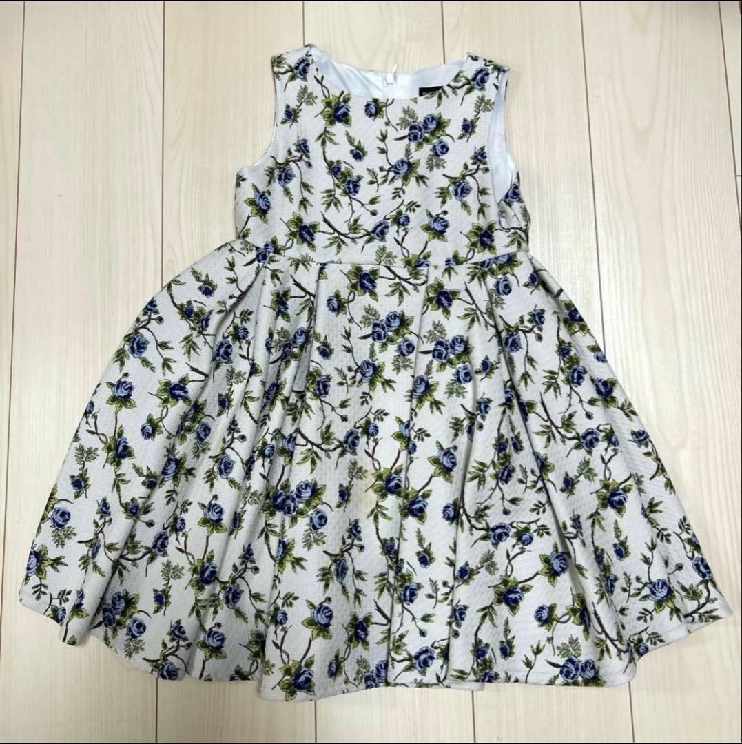 【美品】【120】BEBE セレモニードレス ワンピース卒園式 入学式