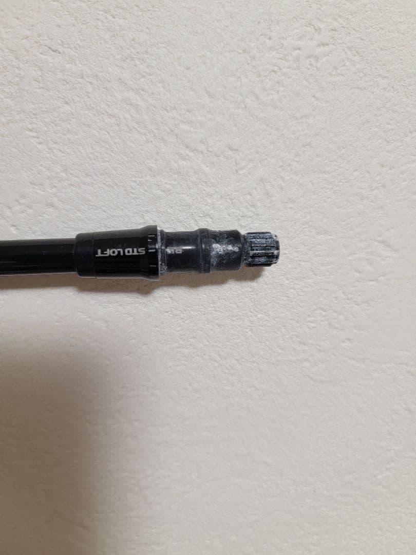 ベンタスブラック6Xテーラーメイドスリーブ装着1W用