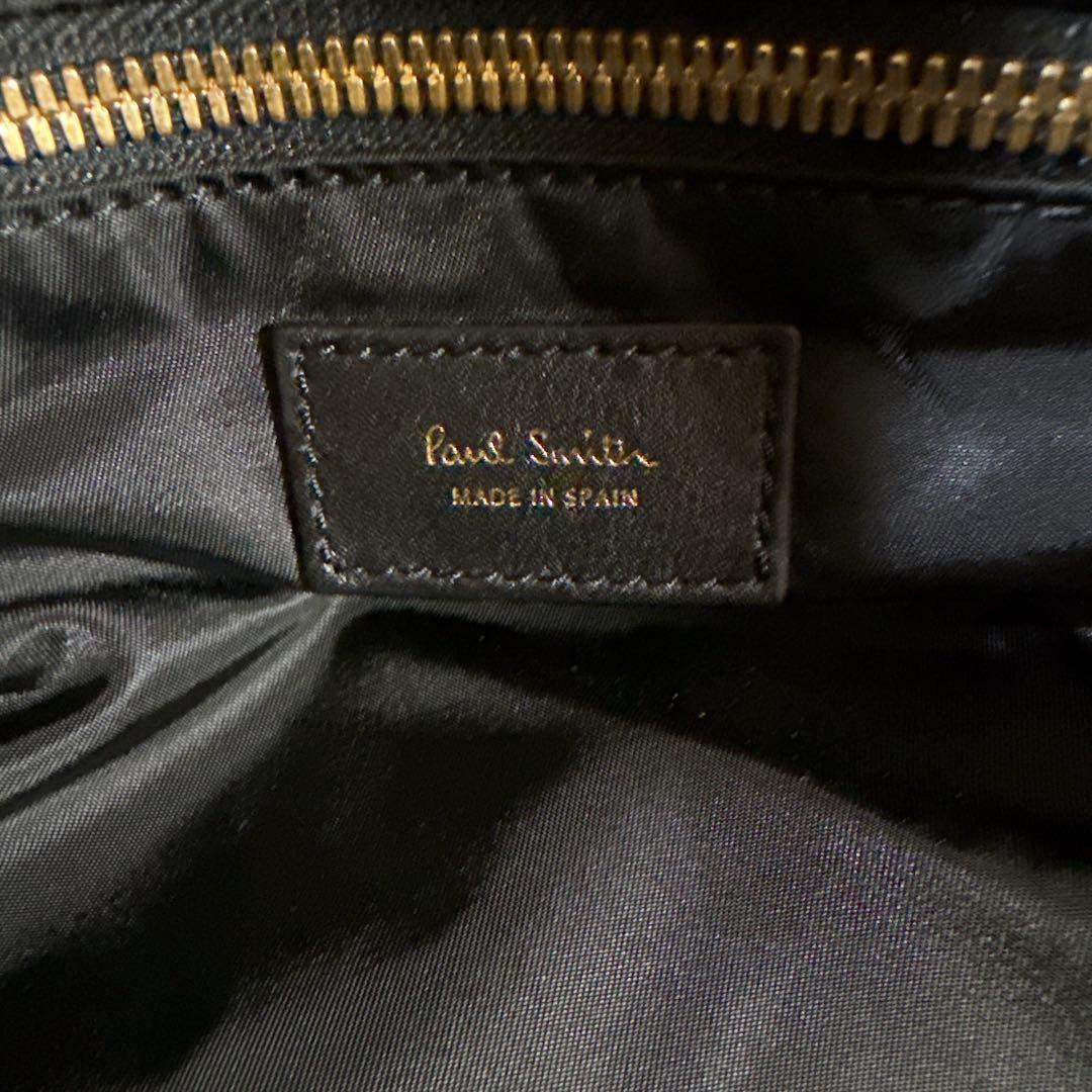 【美品】 Paul Smith ボストンバッグ オールレザー 2way ブラウン