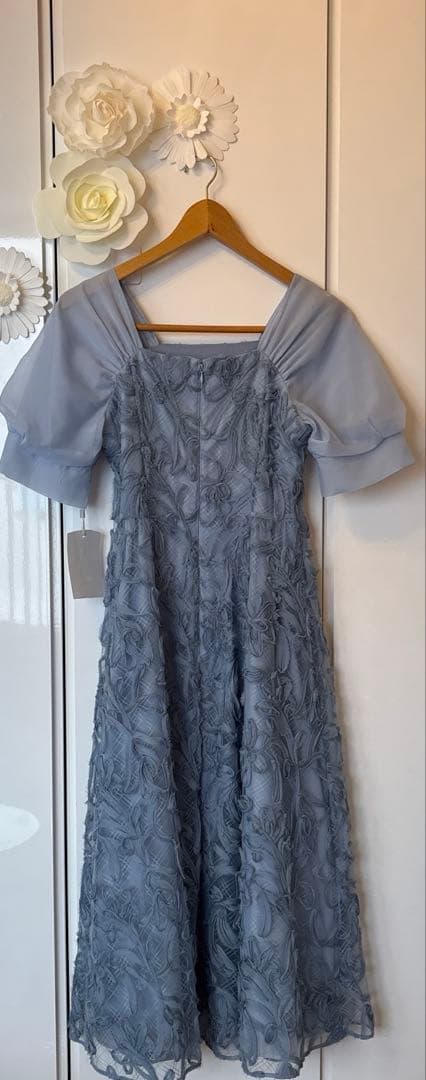 2025年CELFORD リリーエンブロイダリードレス　SAX 36 S