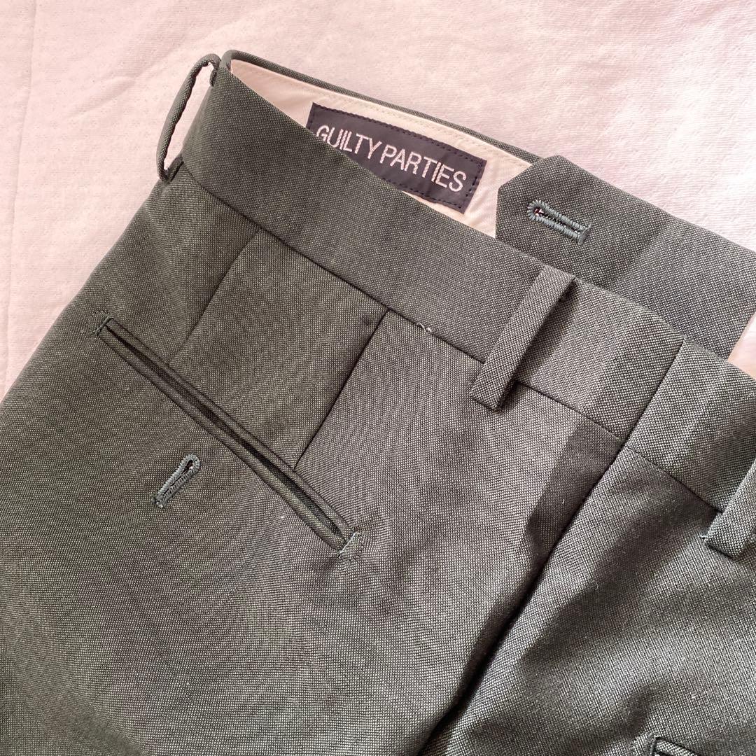 【値下げしました】ワコマリアグリーンパンツ