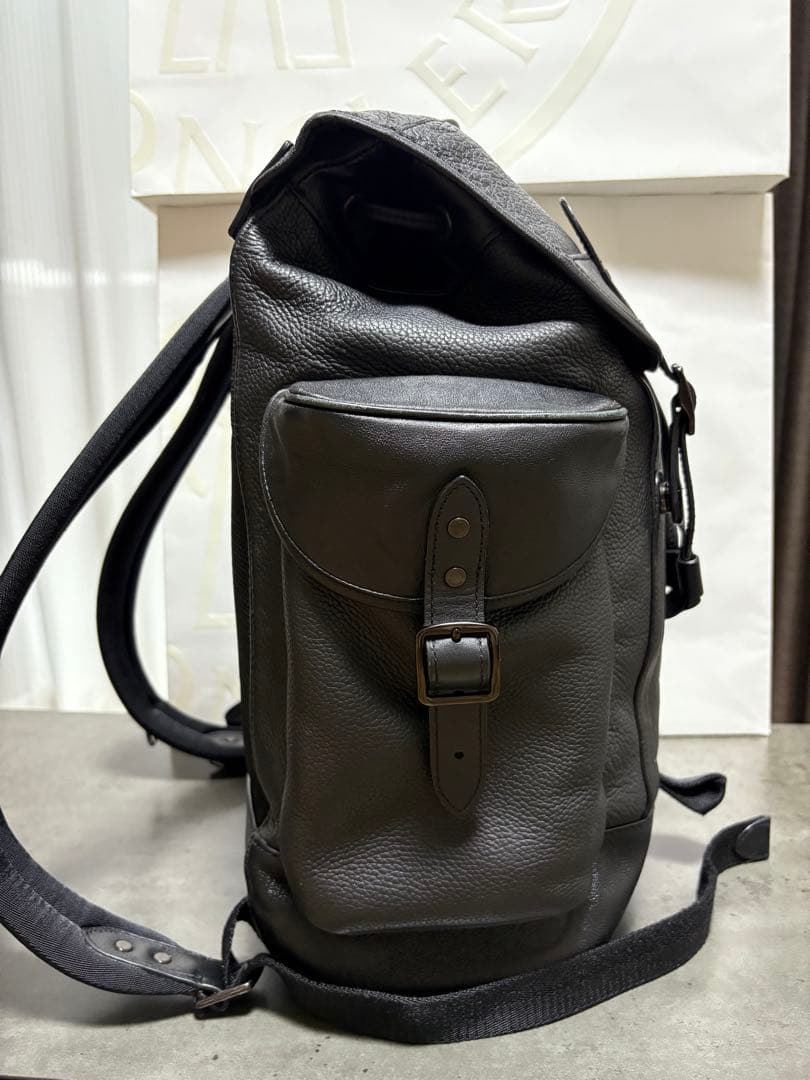 coach ブラックバックパック