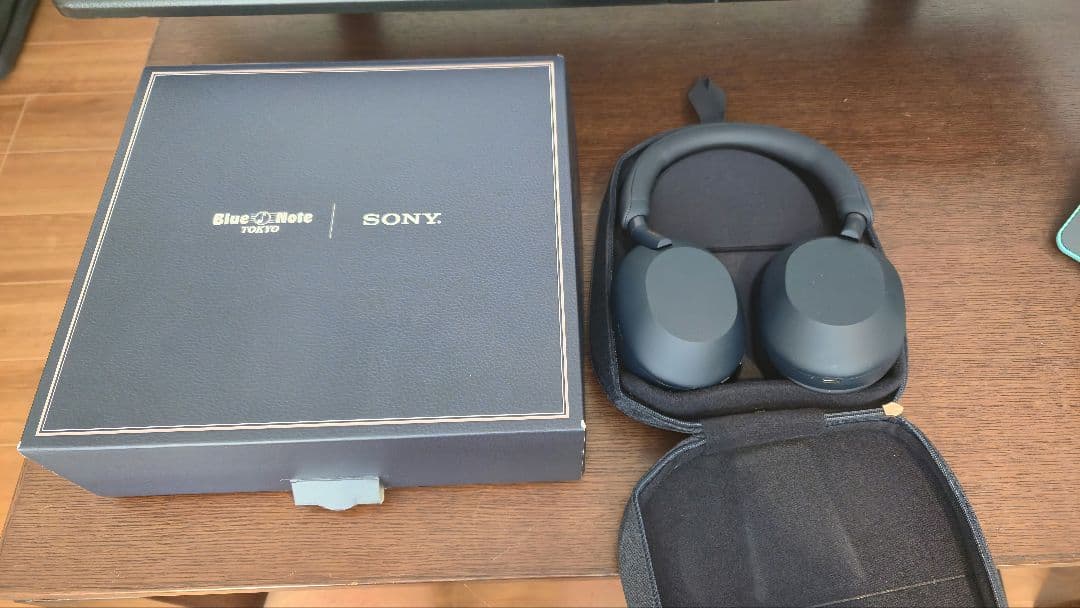 （美品）SONY WH-1000XM5 BNT ミッドナイトブルー