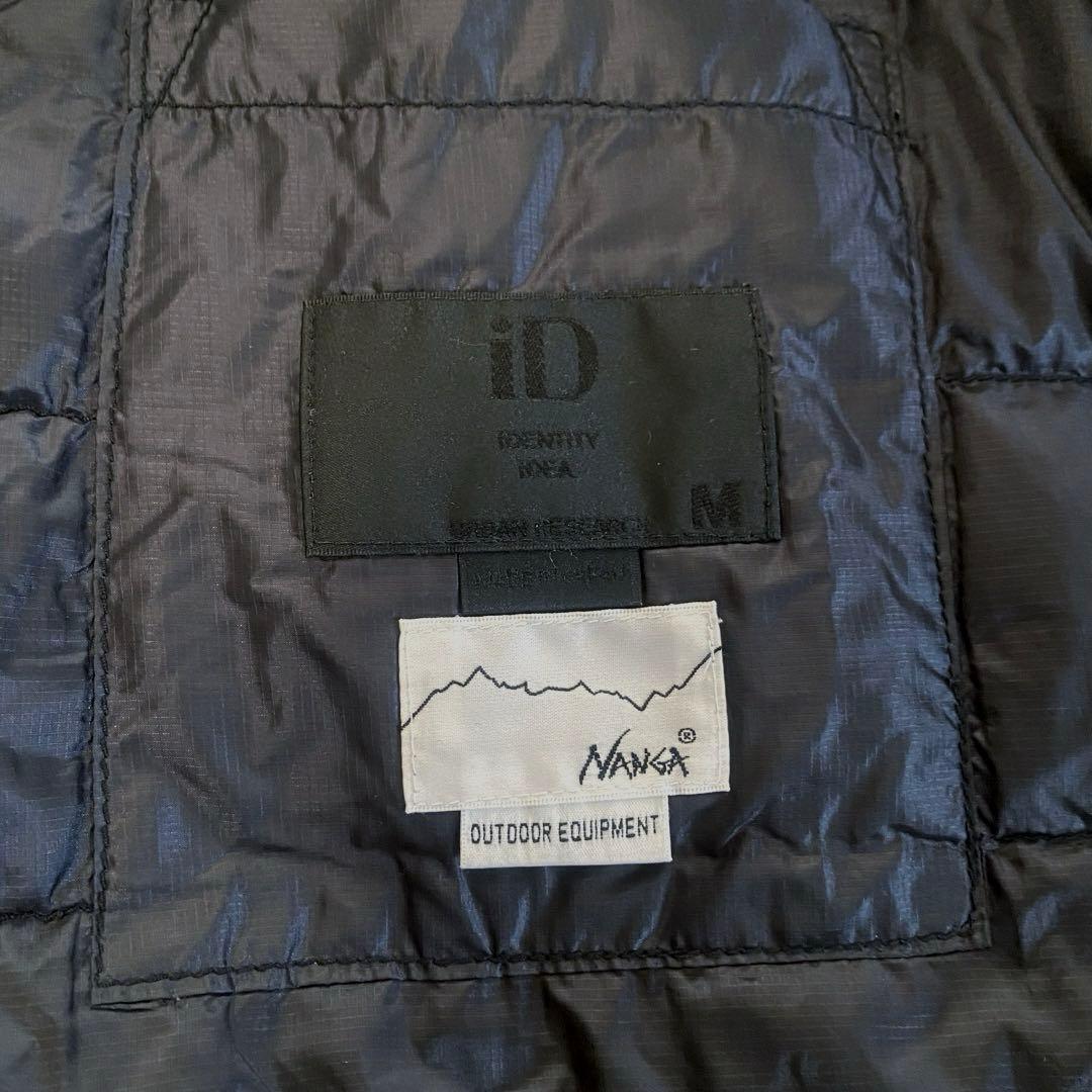 URBAN RESEARCH × NANGA インナーダウンジャケット 黒 M