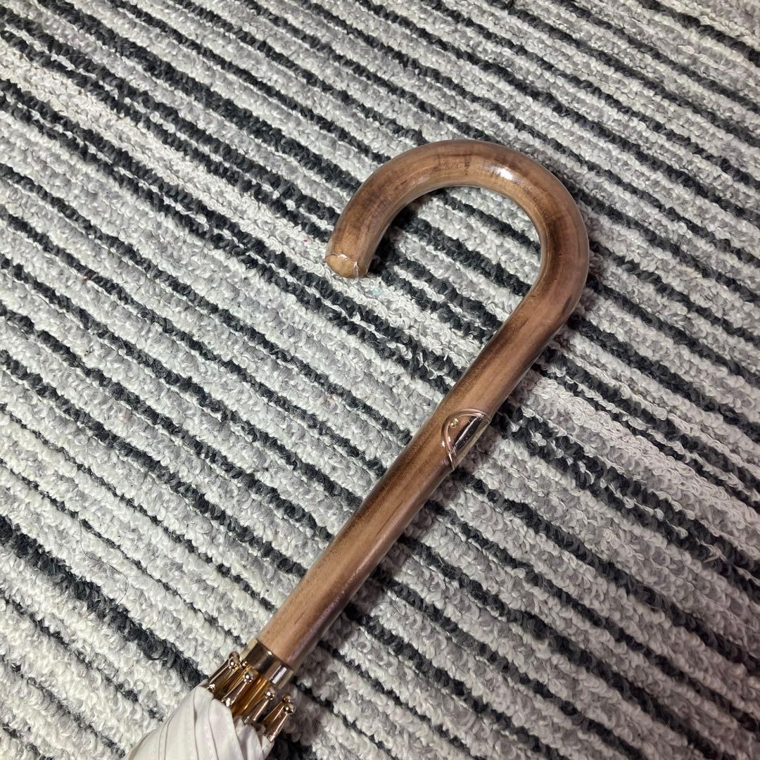 【未使用品】ポロラルフローレン ボーダー 長傘 ブルー 60cm