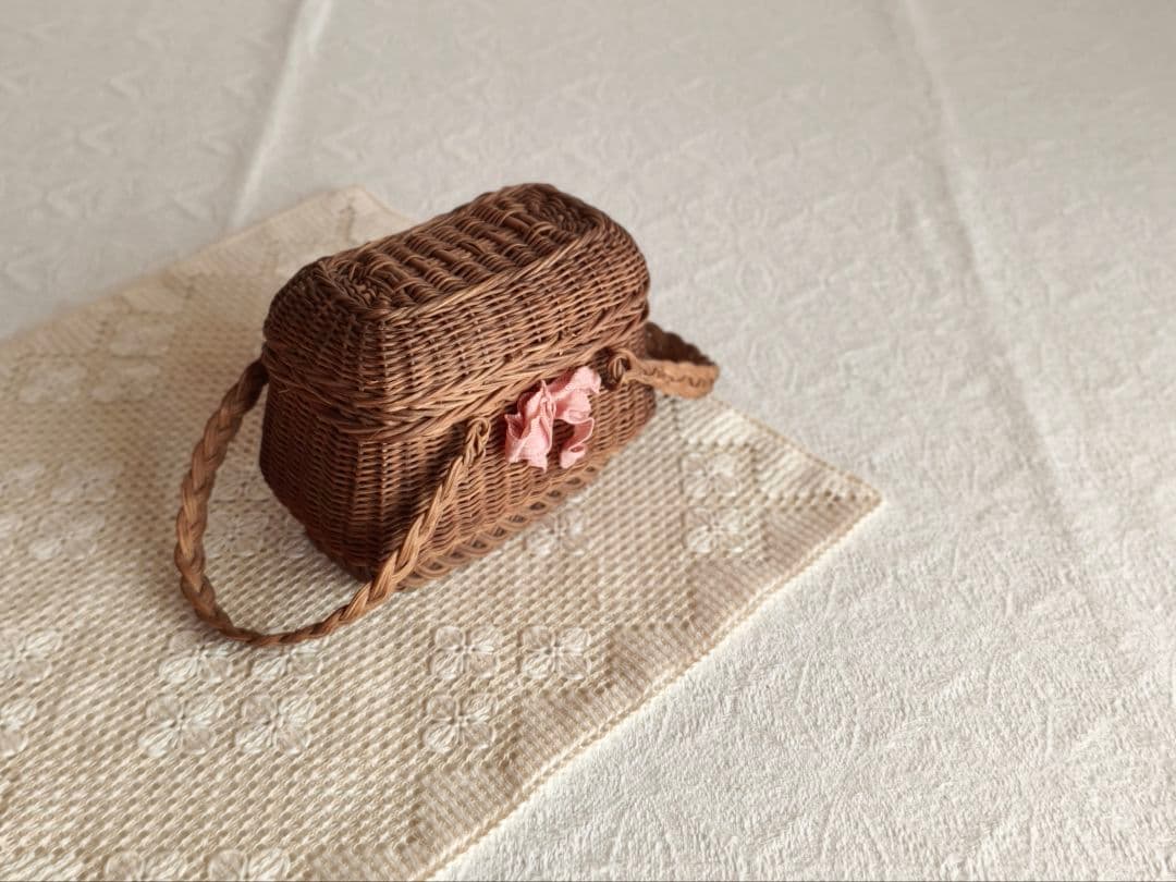 * antique doll panier ❀ * 小さなバスケット カゴ