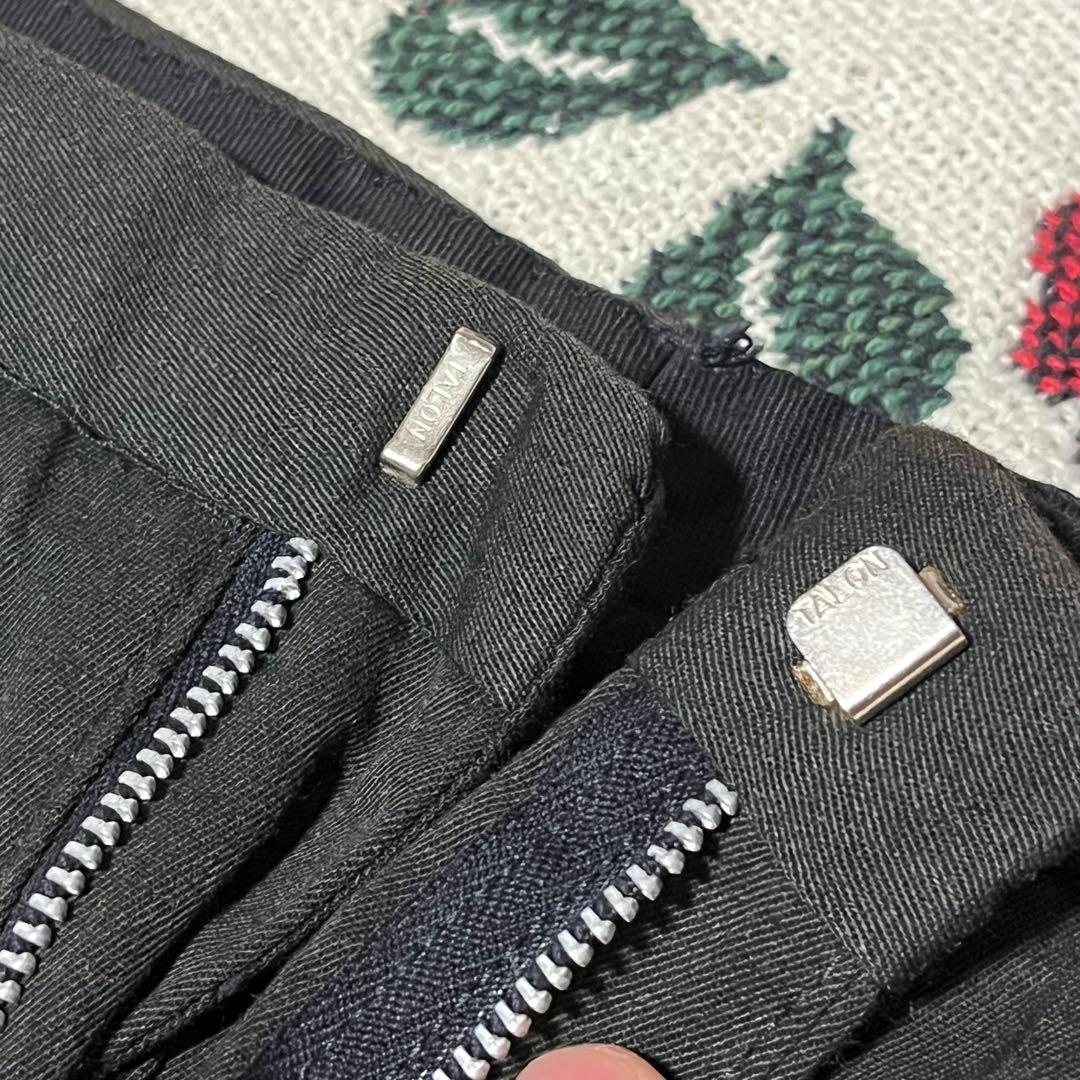 う*ー様 special 50s ブラック レーヨンギャバジン ヴィンテージ ス