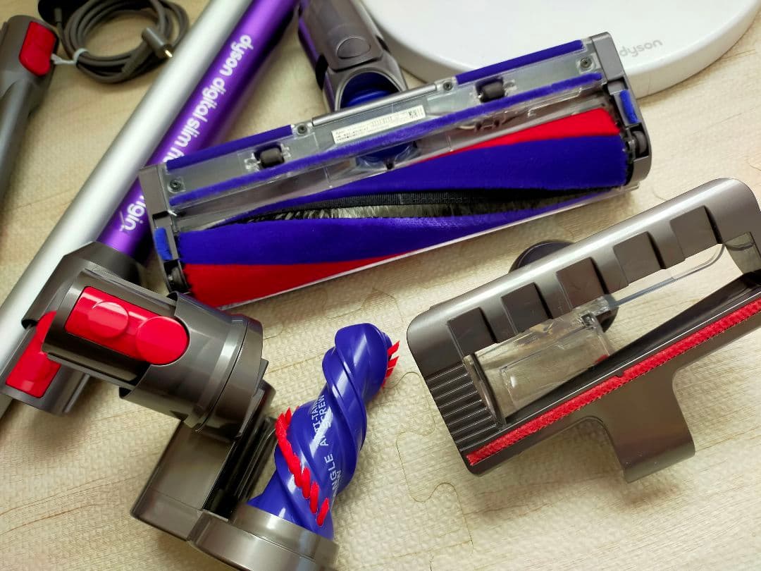 ダイソン Digital slim SV18 【分解・洗浄】毛絡み防止、スタンド