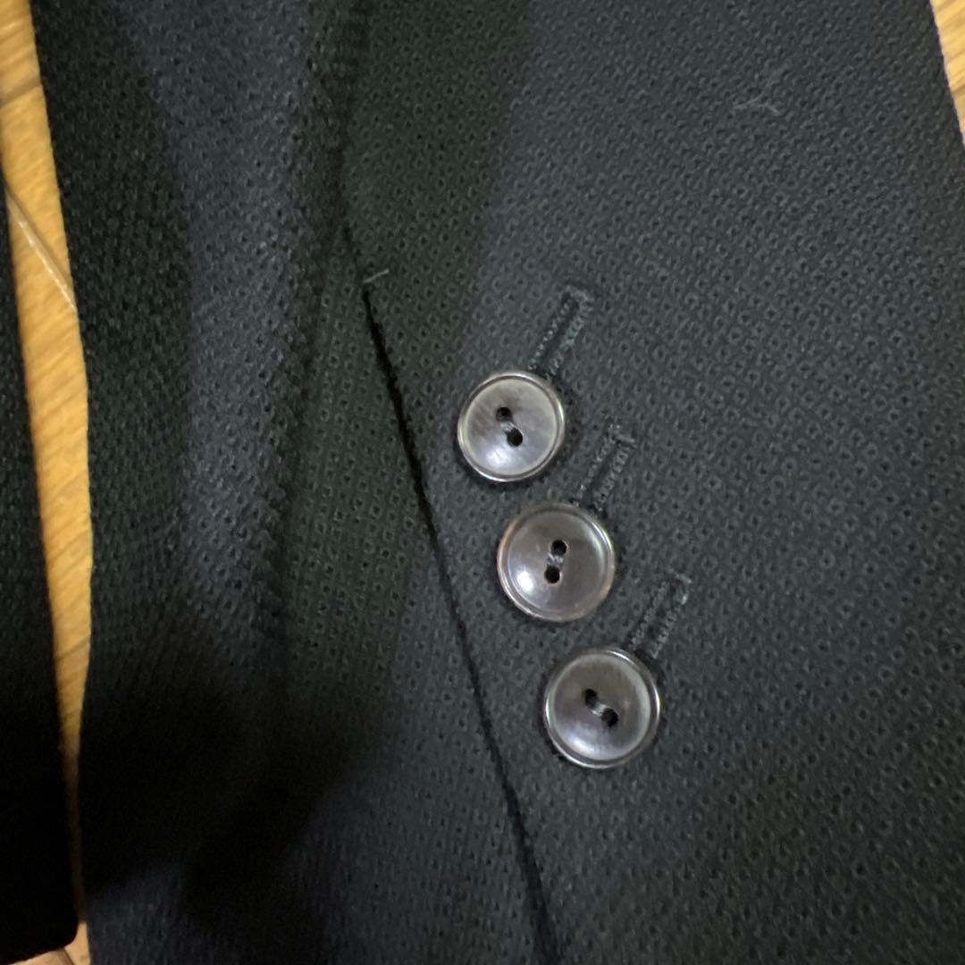 ナンバーナイン黒 音符ショートジャケット