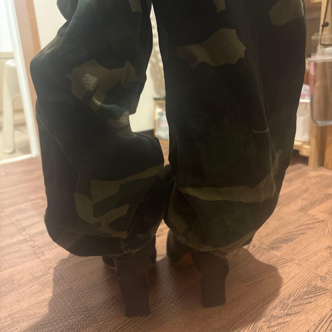 yello 迷彩 ブーツ