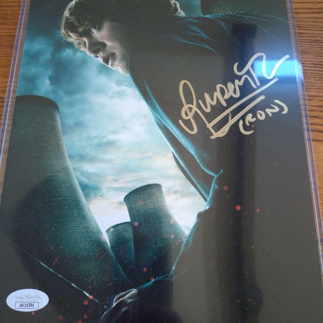 ルパート・グリント　サイン　オートグラフ　ハリー・ポッター　キャラクター名付き