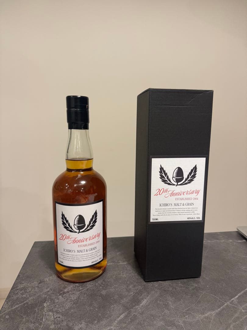 新品 イチローズモルト & グレーン 20th アニバーサリーエディション