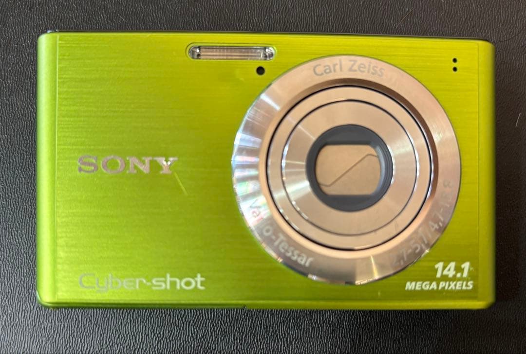 SONY Cybershot グリーン 14.1メガピクセル