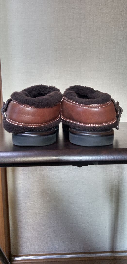 靴 AURALEE MOUTON SANDALS FOOT THE COACHER