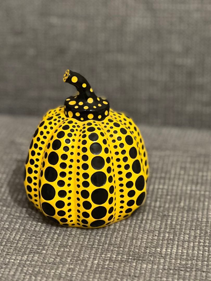 草間彌生 かぼちゃ イエロー 置き物 オブジェ MoMA正規品