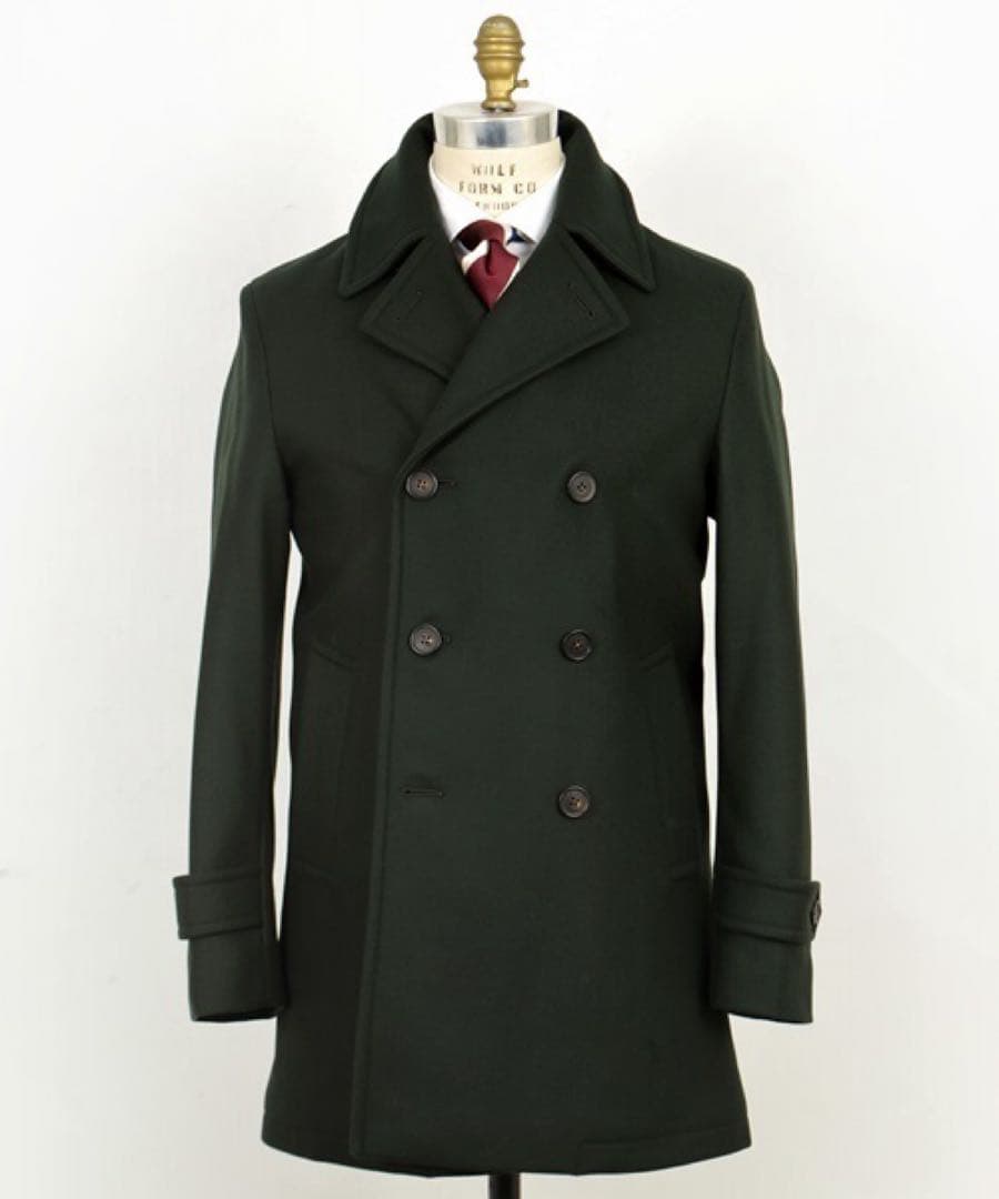 【極上品】CARRARO シップス カラッロ『ロングPコート』M