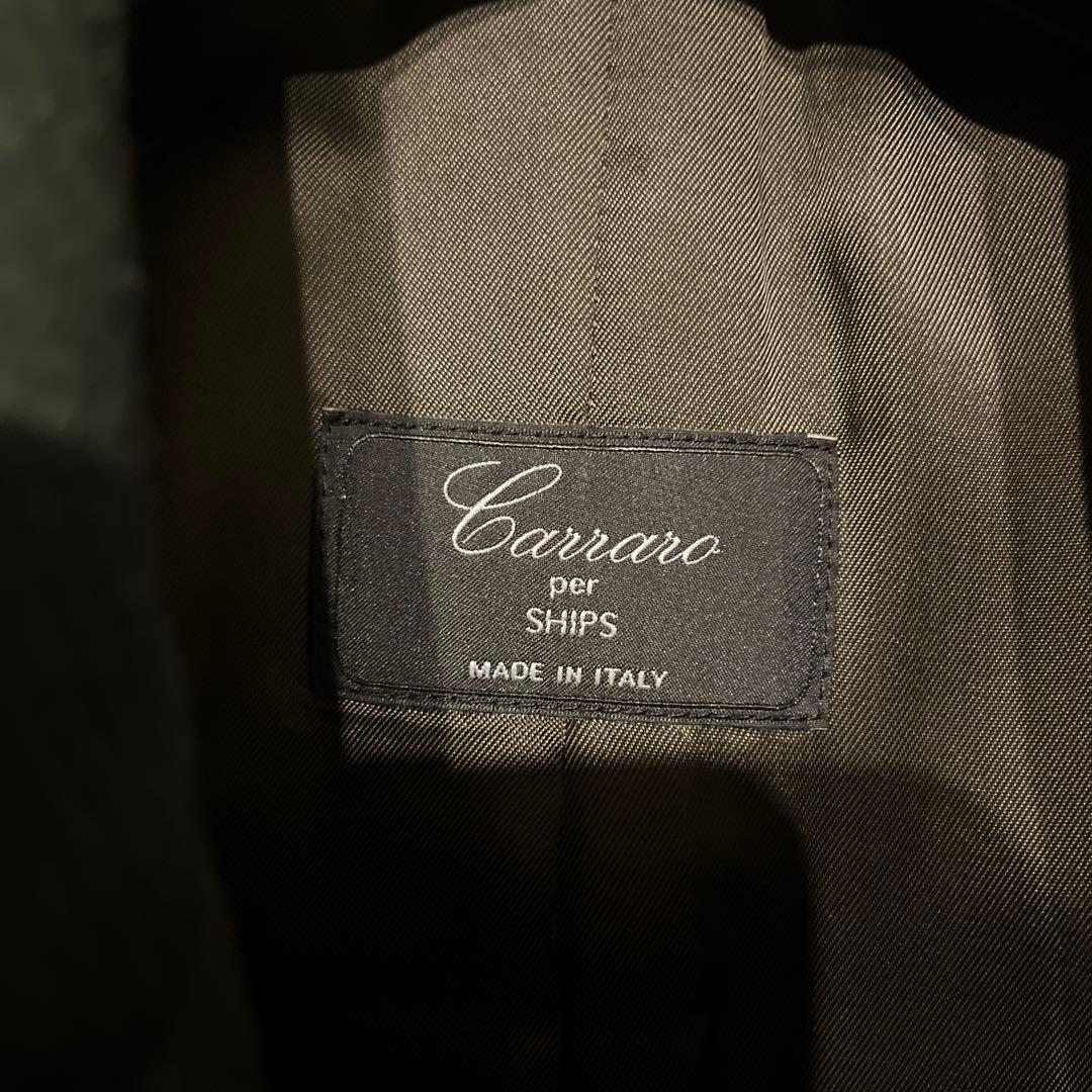 【極上品】CARRARO シップス カラッロ『ロングPコート』M