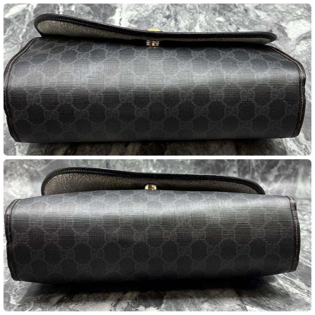 ✨極美品✨GUCCI シェリーライン GG ブラック クラッチバッグ NC