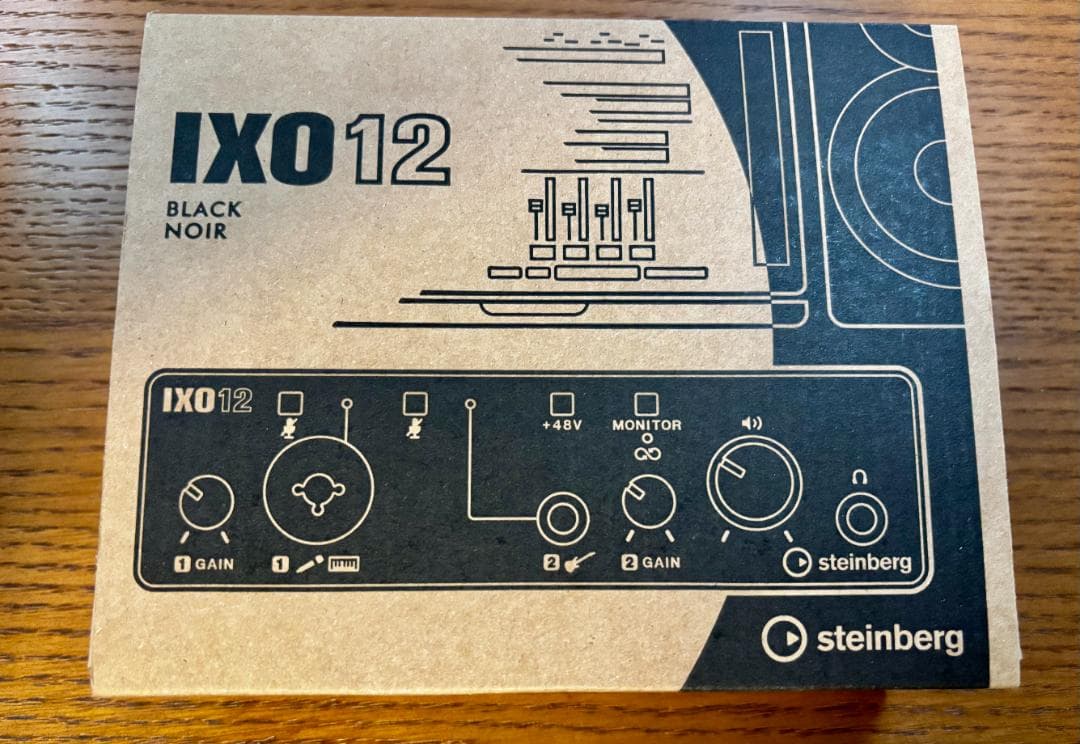 steinberg IXO12 [ブラック] オーディオインターフェイス