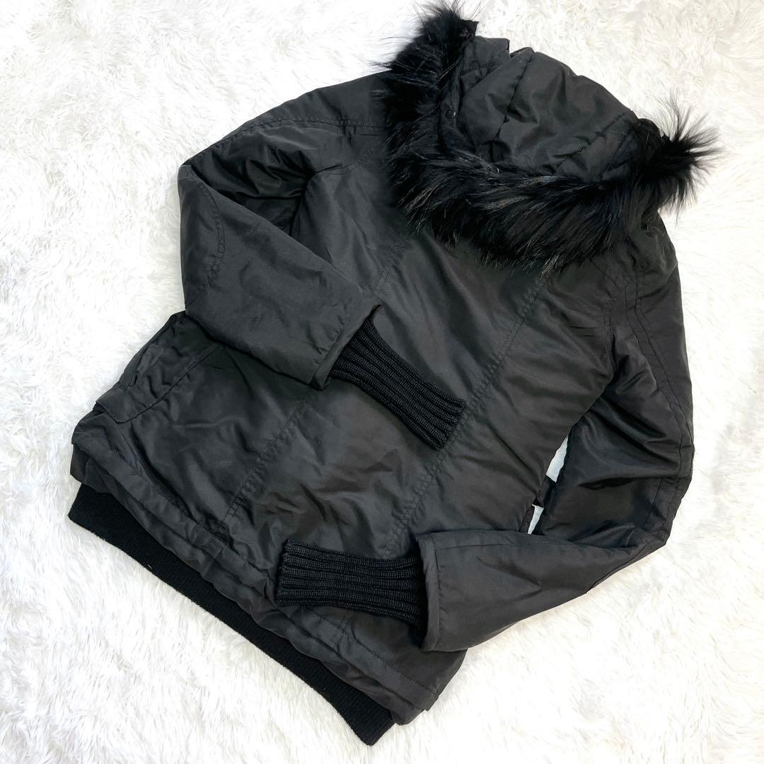 SLY N3B ダウン ボアライナー ラクーン 中綿 黒 ミリタリー y2k