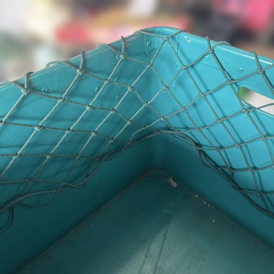 リ*ク様 牛乳石鹸 ボテ箱 COW BRAND 網付き 収納箱 昭和レトロ　アン