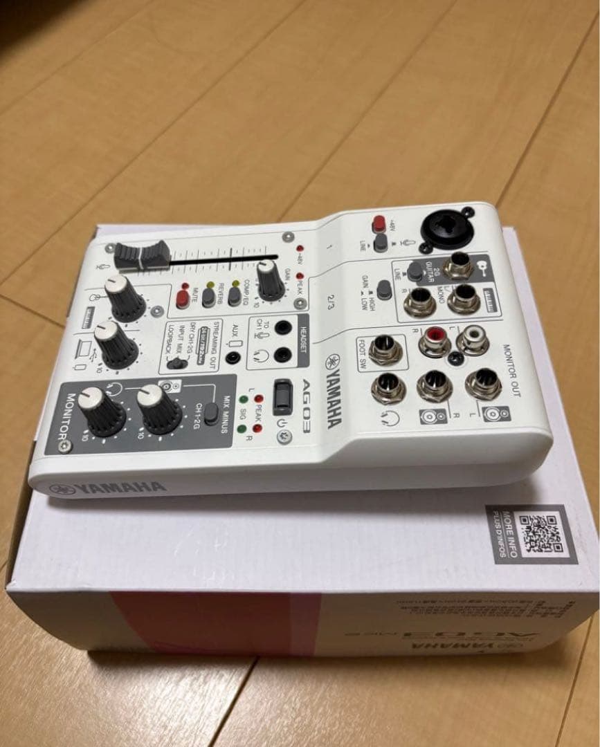 【本体美品】YAMAHA AG03 MK2 オーディオインターフェイス