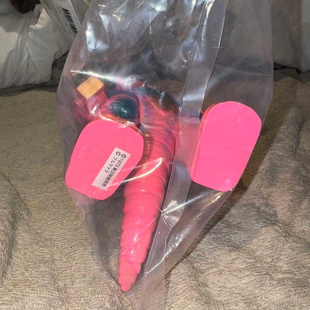 未開封　ブルマァク　ザンドラ　ピンク　土喰い恐獣　流星人間ゾーン　ソフビ人形