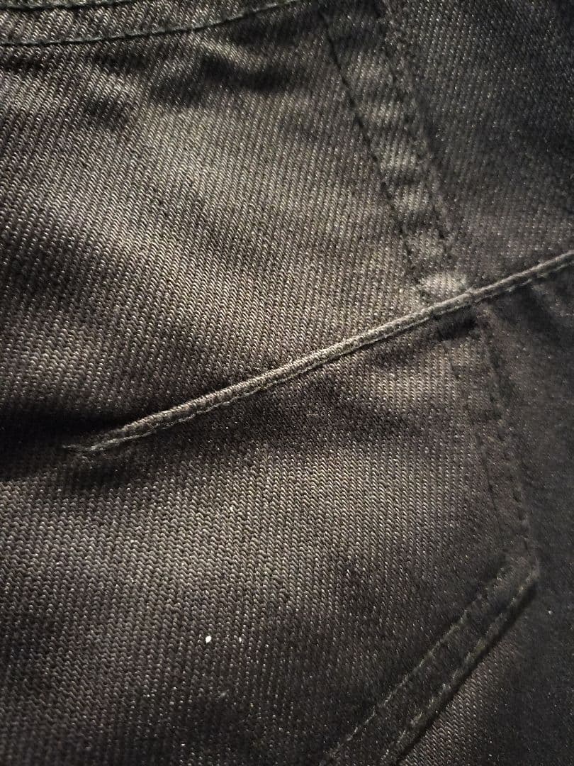 せ Dior Homme グラファイトコーティングデニム 路面店限定